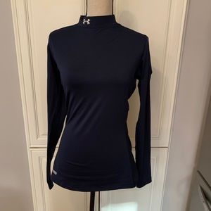 Under Armour Cold Gear Navy Top medium